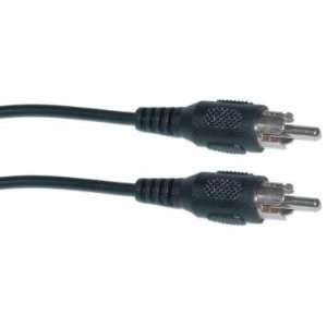  1 RCA Male / 1 RCA Male, Audio or Video Cable, 3 ft. Audio 