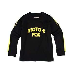  Fox Racing Kids Hall of Fame L/S Knit Black KM Automotive