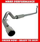 MBRP TURBO BACK, SINGLE SIDE OFF ROAD (ALUM DOWNPIPE) 94 97 FORD F250 