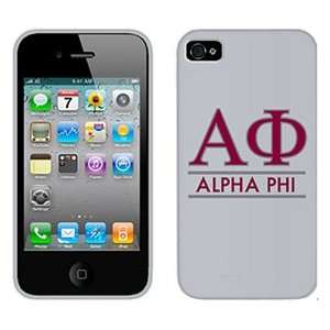   Phi name on AT&T iPhone 4 Case by Coveroo  Players & Accessories