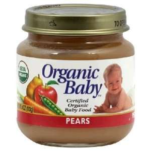  Certified Organic Baby Food, Pears, 4 oz (113 g) Health 