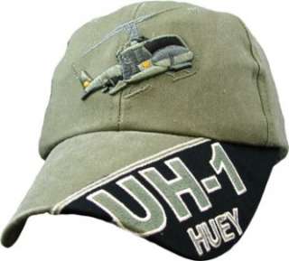 HUEY UH 1 IROQUOIS HELICOPTER BOEING COTTON HAT CAP  