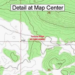   Map   Turkey Ridge, New Mexico (Folded/Waterproof)