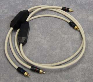 Pair (2) TRANSPARENT Audio ~ THE LINK 200 ~ 1 Meter Interconnect Cable 