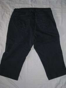 NYDJ Not Your Daughters Jeans  Womens Plus Size 20W Cropped Dark 