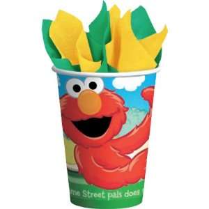    Sunny Days at Sesame Street Paper Cups (8 pc) Toys & Games