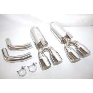 NXT STEP PERFORMANCE Corvette C4 T304 Stainless Steel Axle Back System 