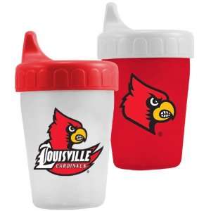  Louisville Cardinals Two Pack Dripless Sippy Cup Sports 
