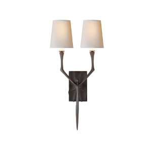 Visual Comfort and Company S2120AI NP Studio 2 Light Sconces in Aged 