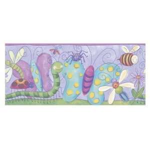  Bugs and Insects Border   Purple