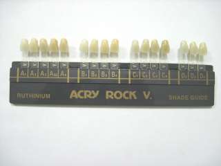 Acry Rock Dental Shade Guide for Whetining and Bleaching (Vita Vitapan 