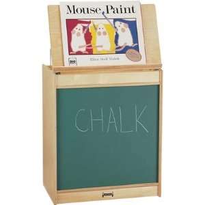   Rainbow Accents Big Book Easel   Chalkboard Accents Teal Toys