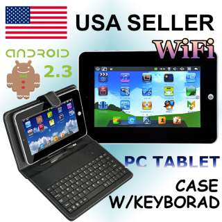 NEW 7 ANDROID 2.3 TABLET PC MID WiFi EPAD 4GB x210 1GHZ Touch Screen 