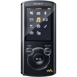 Sony Walkman NWZ E464BLK 8 GB Black Flash Portable Media Player 