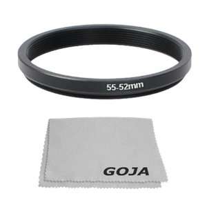  Goja 55 52mm Step Down Adapter Ring (55mm Lens to 52mm 