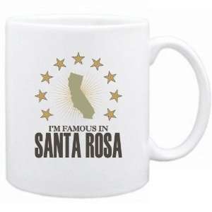   Am Famous In Santa Rosa  California Mug Usa City