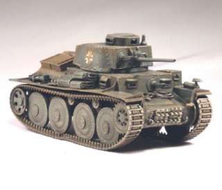 Built 1/35 Early Axis German Pz.Kpfw. 38t Panzer Tank  
