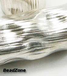 25mm Sterling Silver Bead Round Tube, 11  