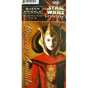   Star Wars Episode I~ Queen Amidala~ Rare Collectable Decal~ Approx 4