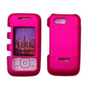 Cuffu   Pink  Nokia 5200 5300 xpress Special Rubber Material Made Hard 
