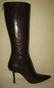 JIMMY CHOO Dark Brown Knee High Boots Size 39/9US  