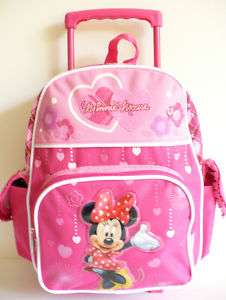 Minnie Mouse Small Rolling Backpack/Bag/38253  