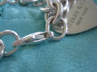  Return To Tiffany & Co. Sterling Silver Heart Tag Bracelet  