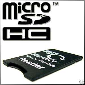 TP MICROSD / MS PRO DUO CARD ADAP FIT 4GB 8GB SONY PSP  