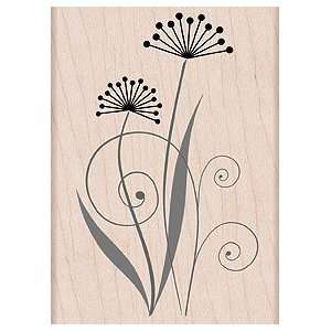  Flourish Flowers   Rubber Stamps Arts, Crafts & Sewing