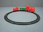 MINIATURE COCA COLA TRAIN SET 3 CARS 6 PIECES OF TRACK TESTED AND 