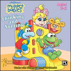 Muppet Babies Thinking and Sorting Software  