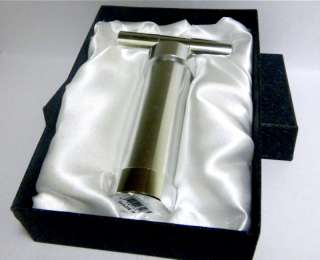 Shape Pollen Press High Grade Metal Silver w/ Gift Box LARGE XL 