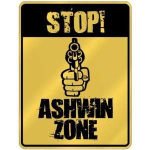  New  Stop  Ashwin Zone  Parking Sign Name