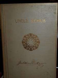 UNCLE REMUS Signed 1st LTD EDITION Joel Chandler Harris  