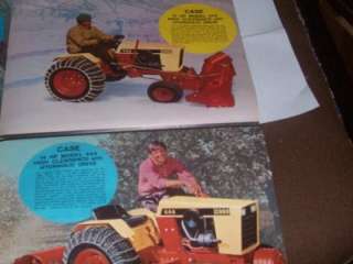 1971 Case Lawn Tractor Brochure Nice 107 117 220 222 442 444  
