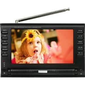  7 Portable TFT LCD TV with Digital Photo Frame Feature 