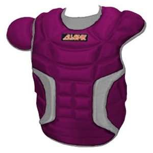  ALL STAR CP28PRO Pro Baseball Chest Protectors MAROON/GREY 