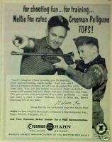 Nellie Fox White Sox Baseball~1960~Gas Powered Rifles BB Gun Boy Scout 
