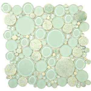  Bella Glass Tiles Bubble Series Moonstone Sample