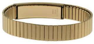   Stainless Steel or Gold Plated Medical Alert ID Bracelet  