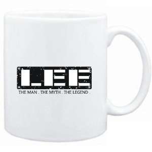  Mug White  Lee  THE MAN   THE MYTH   THE LEGEND  Male 
