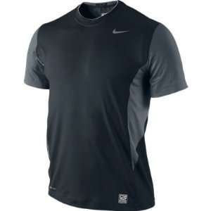 NIKE PRO COMBAT HYPERCOOL FITTED SHORT SLEEVE CREW (MENS)  