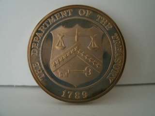 1789 Dept of Treasury US Proof Set Token PF Lot 7591T  