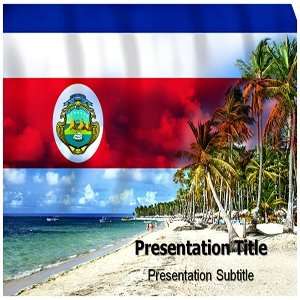  Costa Rica PowerPoint Template   Costa Rica PowerPoint 