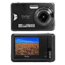 Vivitar ViviCam 8025 8.1 MP Black Digital Camera  