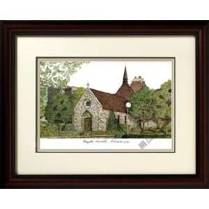  Marquette University Limited Edition Framed Lithograph 