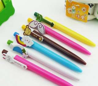 6pcs design cute ball point pens Lovely animals  