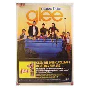  Glee 2 Sided Poster Music From Season One 1