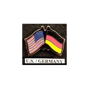  United States Germany Friendship Flag Lapel Pin 