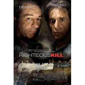  RIGHTEOUS KILL REGULAR Movie Poster
